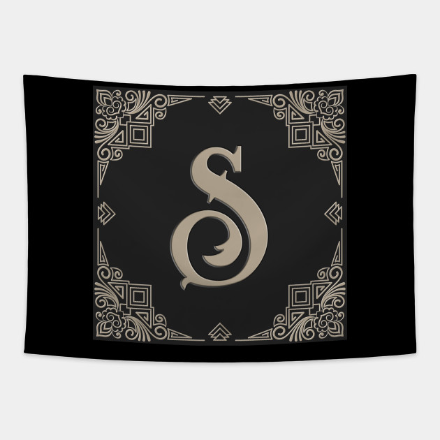 Monogram Graffiti Initial Letter S Tapestry for Sale by