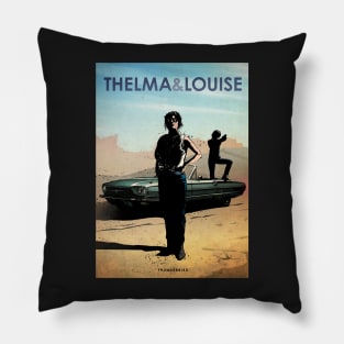 Thelma & Louise - Ford Thunderbird - Car Legends Pillow