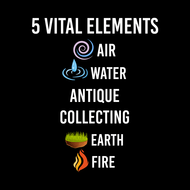 5 Elements Antique collecting by Hanh Tay