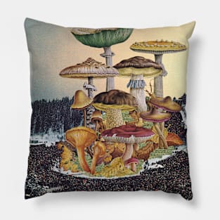 Mushroom Festival Pillow