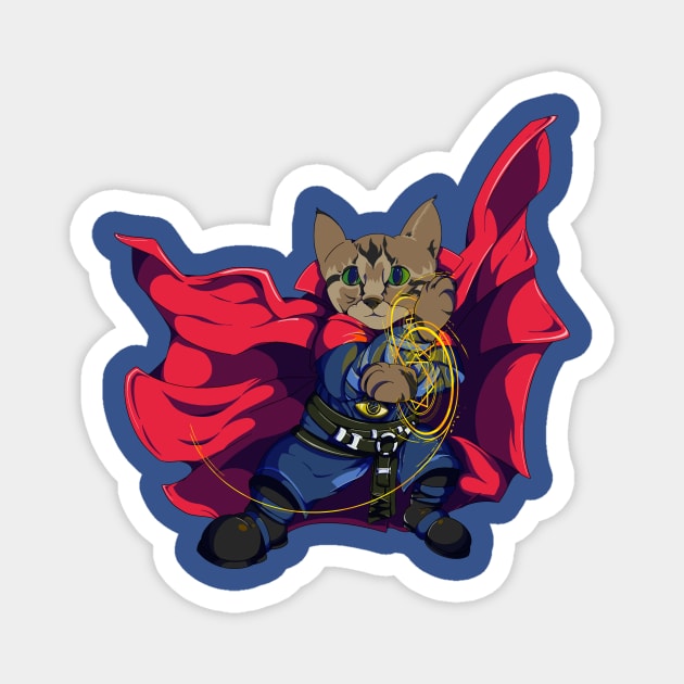 Doctor Strange Kitten Magnet by Camex Designs