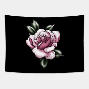 pink rose Tapestry