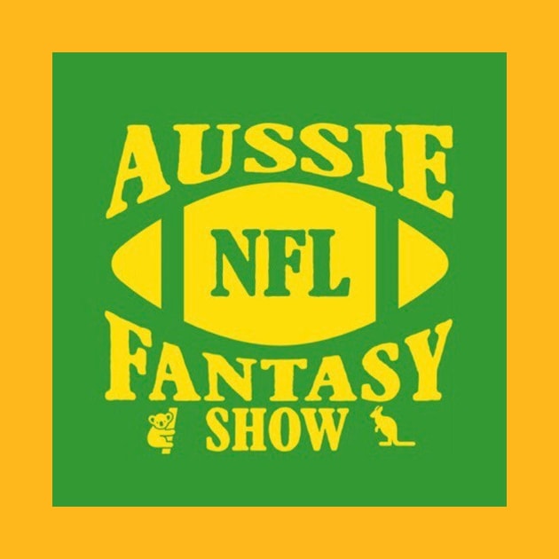 Aussie NFL Fantasy Green Logo by Aussie NFL Fantasy Show