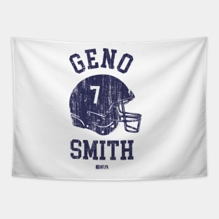 Geno Smith Seattle Helmet Font Tapestry