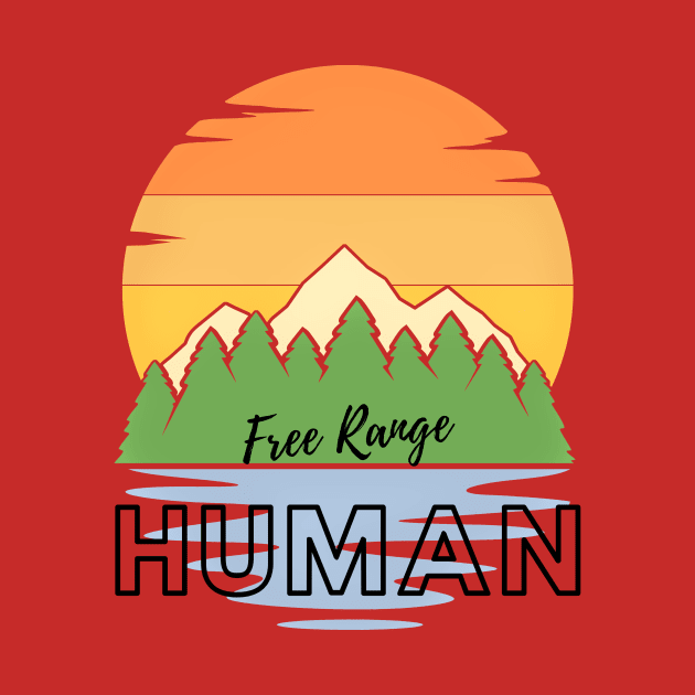 Free Range Human (trees at waters edge) by PersianFMts