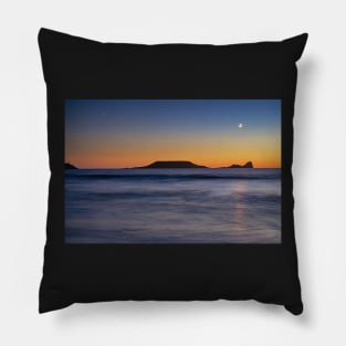 Worms Head, Rhossili Bay Pillow