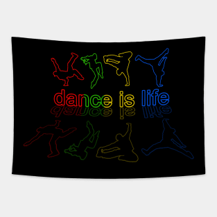 Dance is Life Tapestry