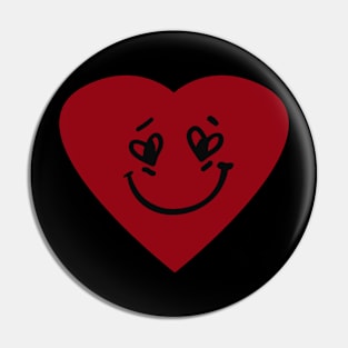 funny heart Pin