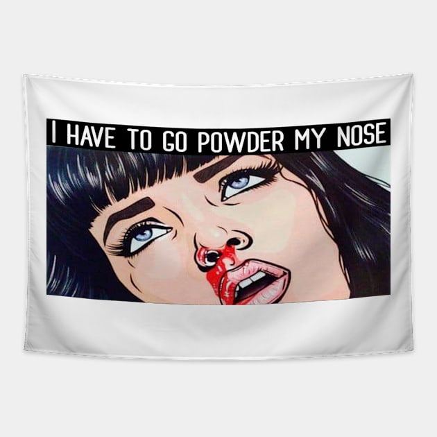 Mia Wallace Tapestry by Qwerty