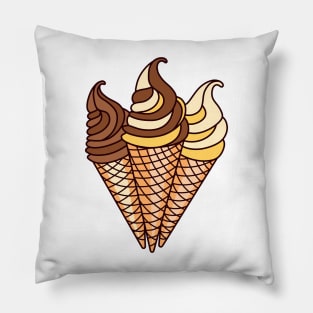 Ice cream cones Pillow