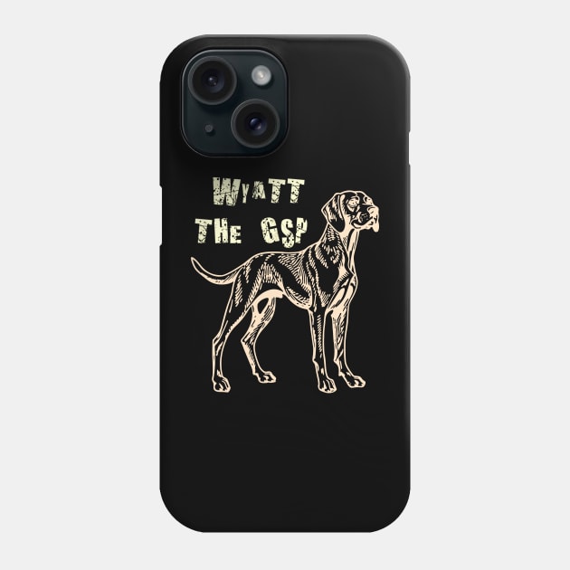 Wyatt the GSP Phone Case by TaansCreation 