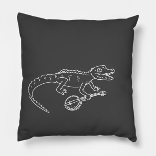 bayou buddy - noodle tee Pillow