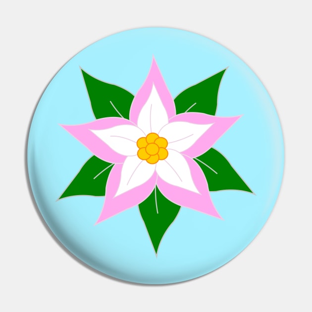 Poinsettia Pin by traditionation