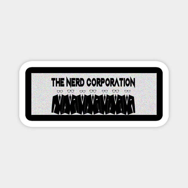 Nerd Corp Suits Magnet by The Nerd Corporation