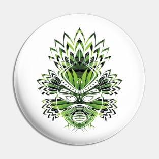 Green shaman Pin