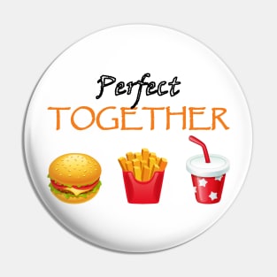 perfect together burger fries drink combo Pin