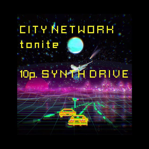 City Network: Synthdrive by lofi_retrowave