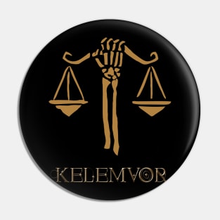 Symbol of Kelemvor DnD Dragon God of Death. Baldurs gate 3 Pin