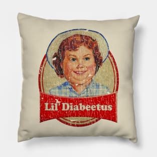 VINTAGE LIL DIABEETUS Pillow