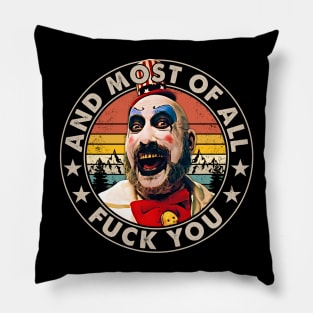 Retro 80s 90s Movie Gift For Men Women Pillow