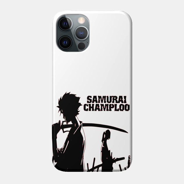 Samurai Champloo Mugen and Jin Battlecry - Samurai Champloo - Phone Case