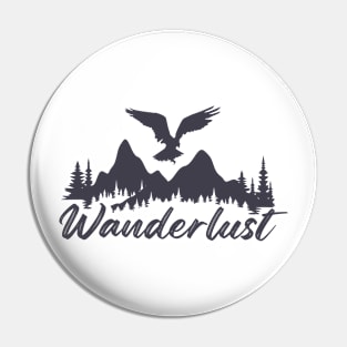 Wanderlust Pin