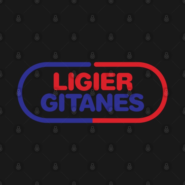 1975-1980 Ligier Gitanes F1 team by retropetrol