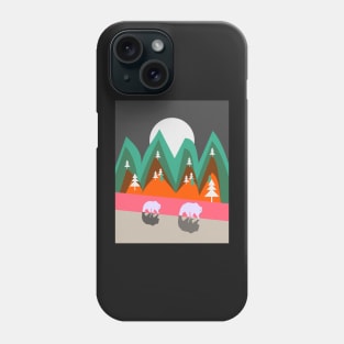 Bears walking home Phone Case