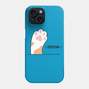 hello meow Phone Case