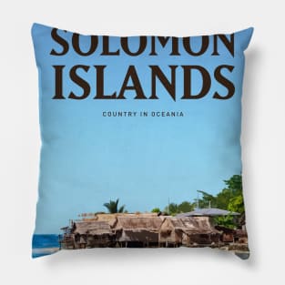 Visit Solomon Islands Pillow