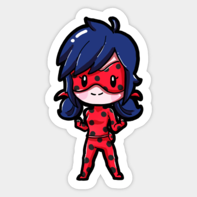 Download Cute Ladybug!! - Miraculous Ladybug - Pegatina | TeePublic MX