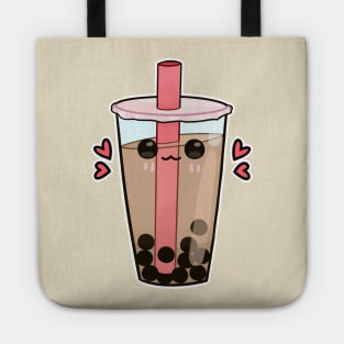 Kawaii bubble tea Tote