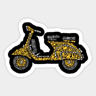 Scooter Stickers for Sale