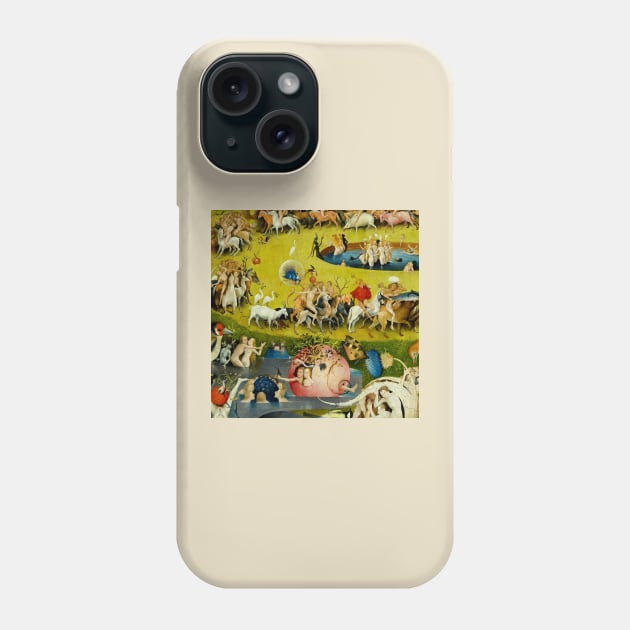 The Garden of Earthly Delights 3 Phone Case by truthtopower