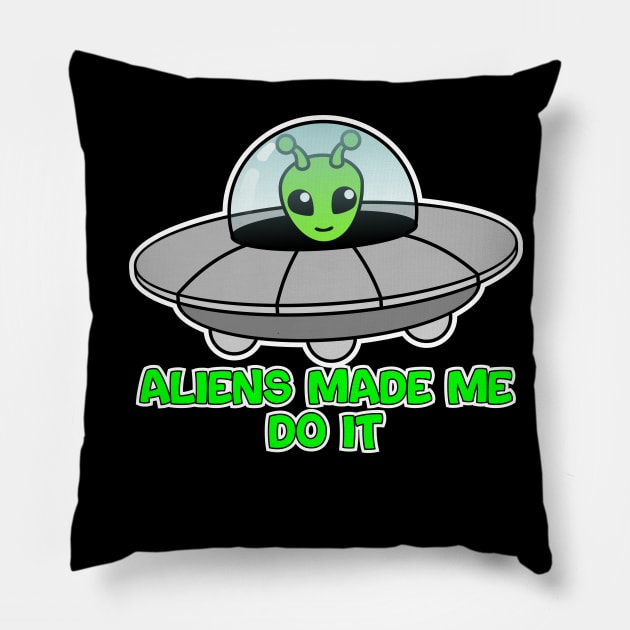 UFO Pillow by MBK