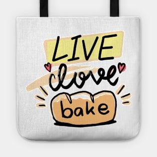 bread baker lover Tote