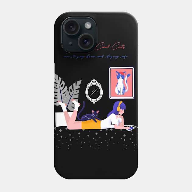 All The Cool Cats: Part II Phone Case by JonesCreations