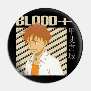 Joining the Red Shield Blood+ Game Shirts for Allies of Justice Pin