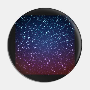 Subtle Blue Starscape Pin