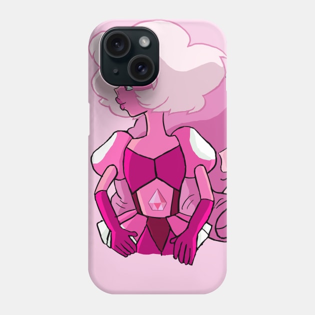 Pink Rose Phone Case by Rabbott