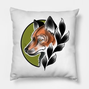 Fox head Pillow