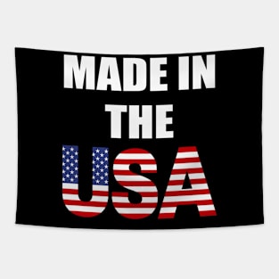 USA Flag Made In USA Tapestry