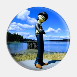 Traveling Murdoc Pin