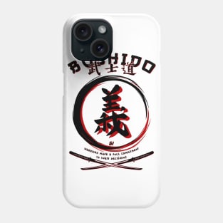 Seven Virtues of BUSHIDO - GI - Martial Arts Kung-Fu Phone Case