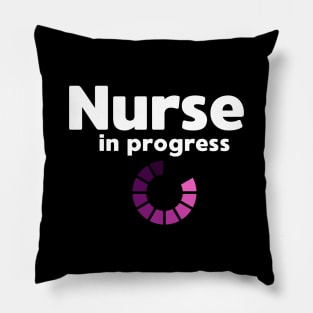 Nurse in Progress Pillow