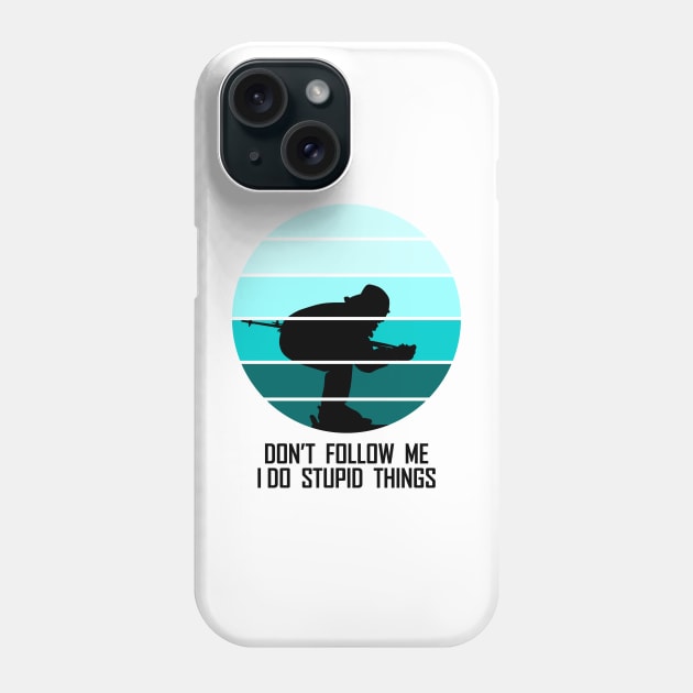 snowboard Phone Case by Mandala Project