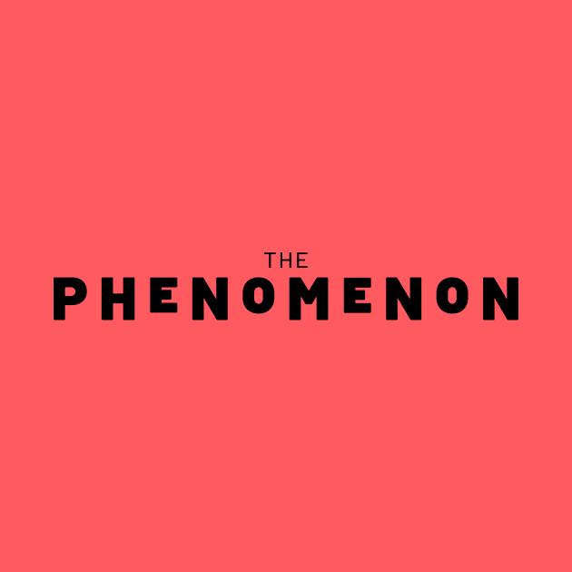 The Phenomenon - Black Logo by The Phenomenon