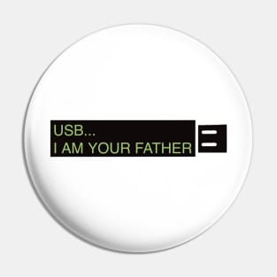 USB I am your Father Pin