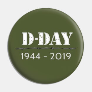 D-Day 75 Year Anniversary Pin