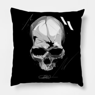 Broken Skull Pillow